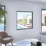 Single Fixed Steel Window 44×44" — thumbnail 1