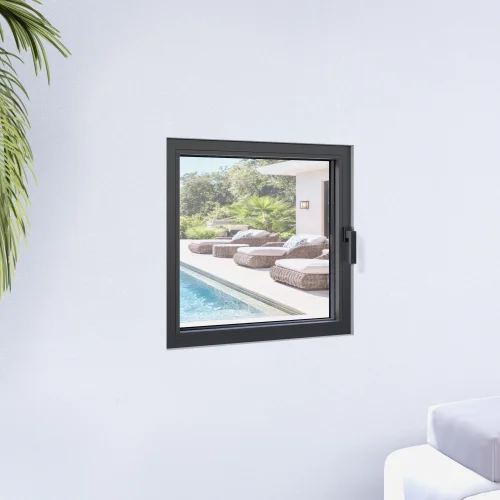 Tilt and Turn Single Casement Steel Window 28x34"