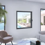 Tilt and Turn Single Casement Steel Window 44x42" — thumbnail 1