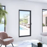 Tilt and Turn Single Casement Steel Window 34x68" — thumbnail 1