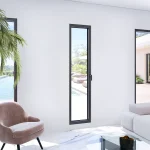 Tilt and Turn Single Casement Steel Window 28x78" — thumbnail 1