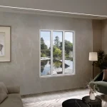 Aluminum Triple Picture Window 62x74" - Three Fixed Panels — thumbnail 1