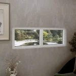 Aluminum Double Picture Window 58x24" - Two Fixed Panels — thumbnail 1
