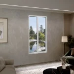 Aluminum Double Picture Window 52x80" - Two Fixed Panels — thumbnail 1