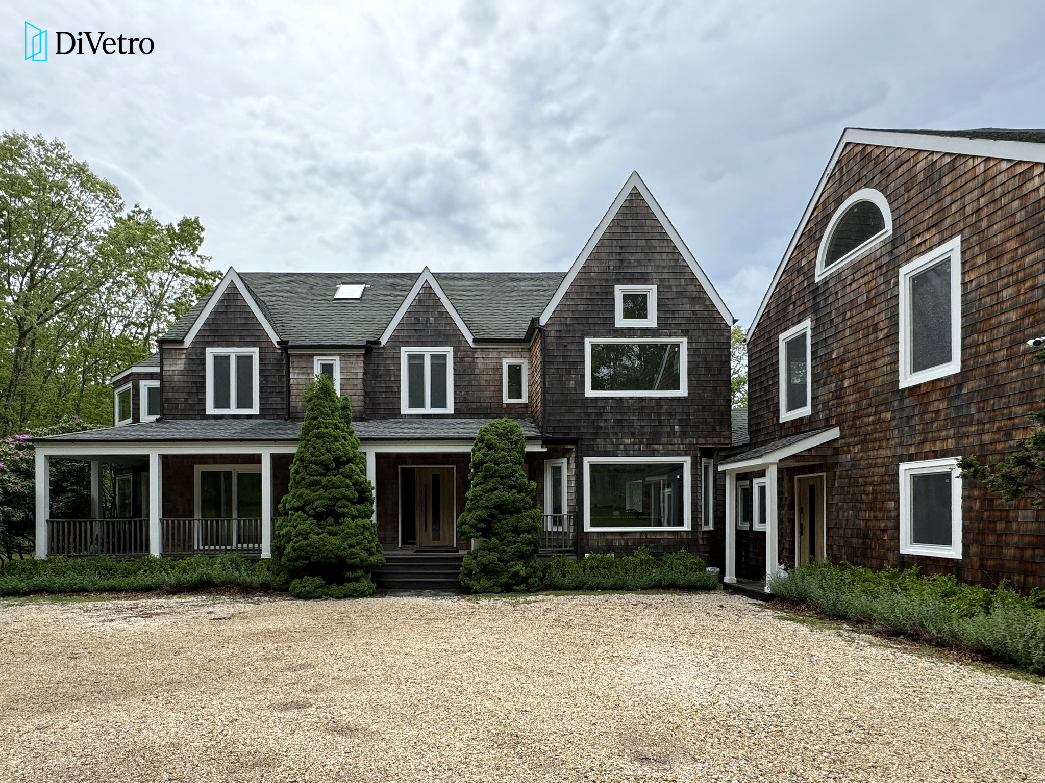 Real project — tilt and turn windows in a modern living room