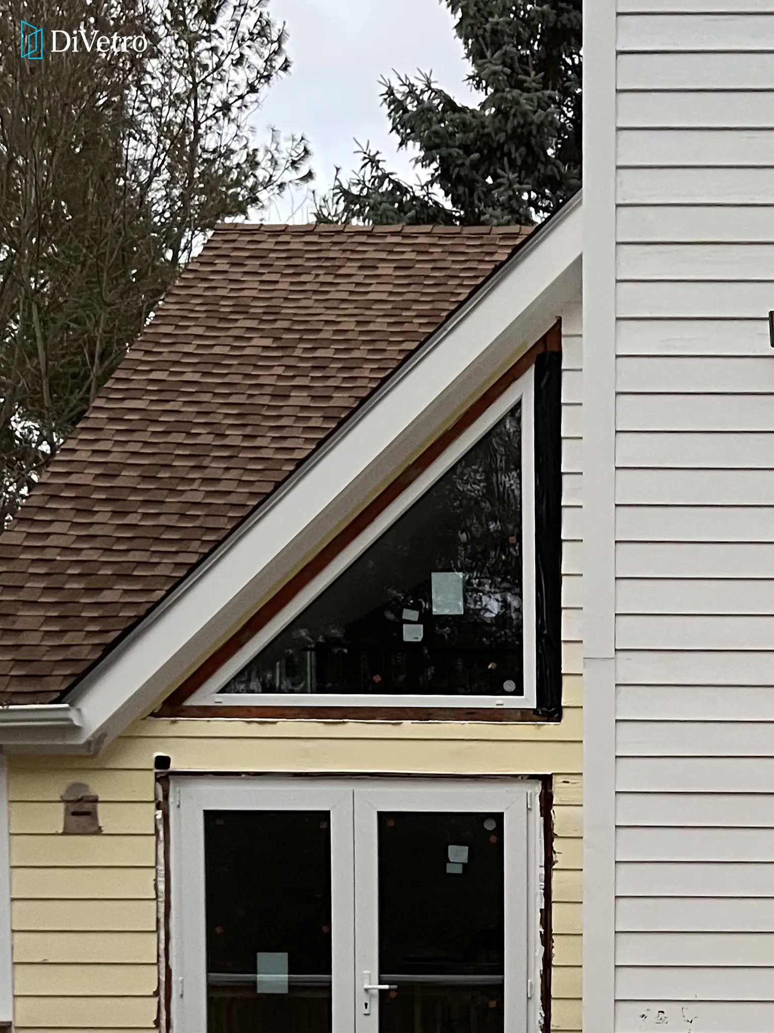 Real project — floor-to-ceiling glazing installation